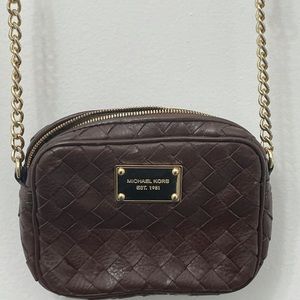Michael Kors Woven Crossbody